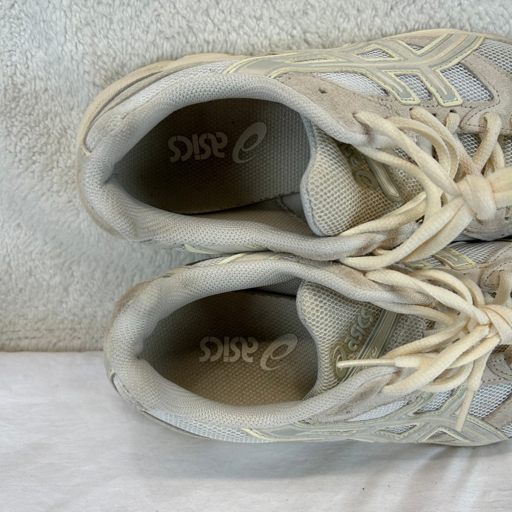 ASICS GEL-1130 White‎ Birch Cream Retro Running Shoes 1202A163-100 Womens 8.5 - Picture 12 of 15